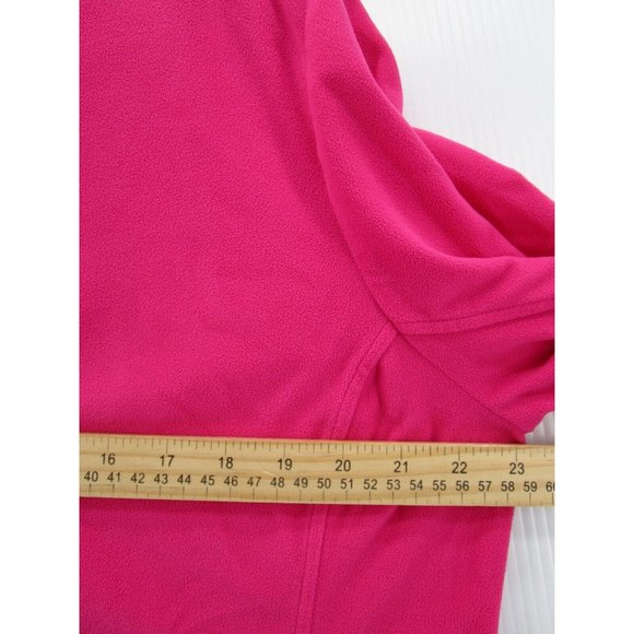 Spyder Jacket Girls 18 Fleece Windbreaker 1/4 Zip Pullover Beaded Logo - Picture 5 of 9